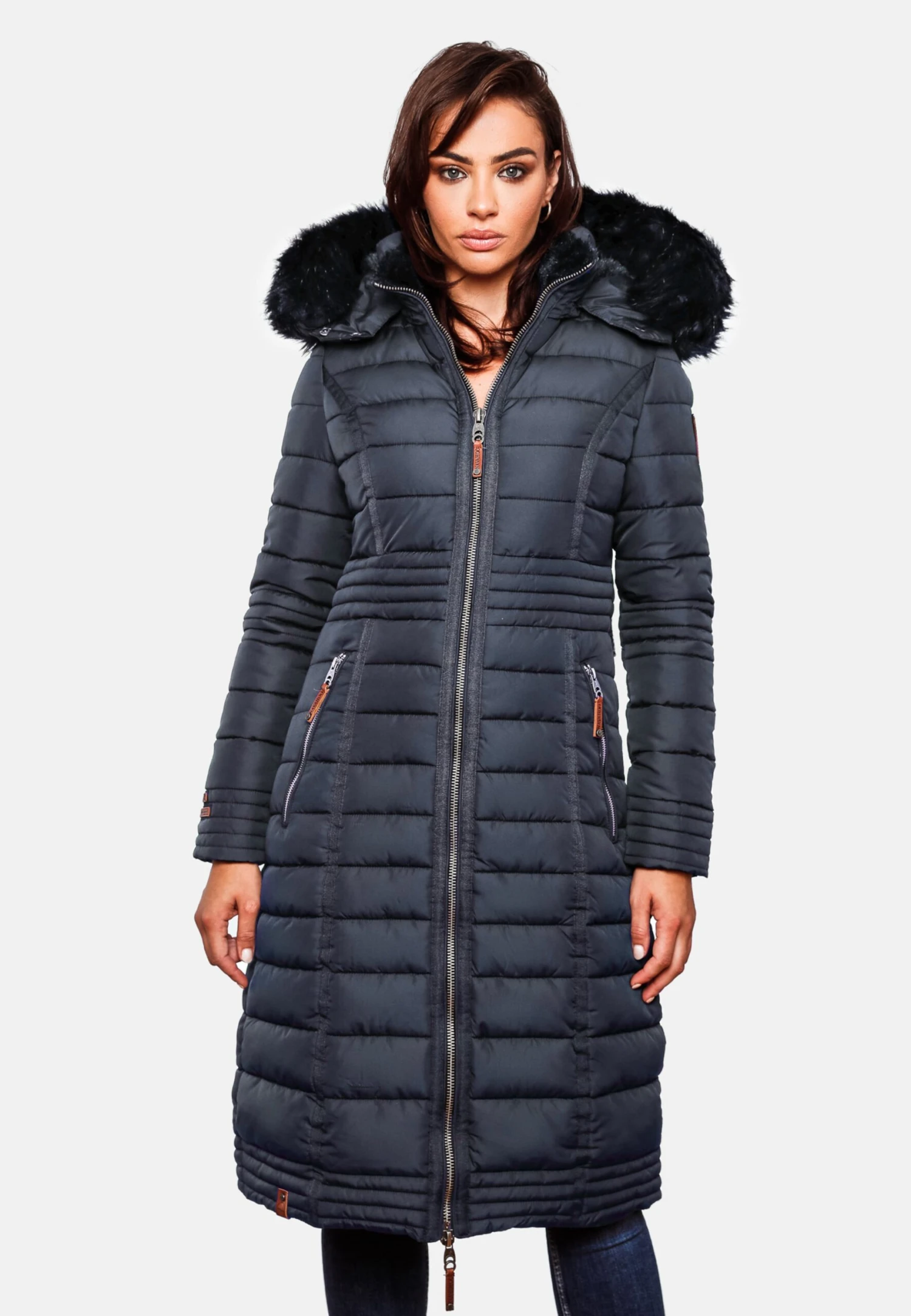 Navahoo Manteaux Dhiver Manteau D’hiver Umay Femme Bleu Nuit 7 Navahoo Manteaux Dhiver Manteau D’hiver Umay Femme Bleu Nuit - Image 5