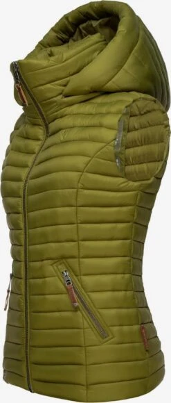 Navahoo Vestes Sans Manches Gilet Shadaa Femme Roseau -Navahoo Soldes 01318a125e6558c2c20422db719cf6e8