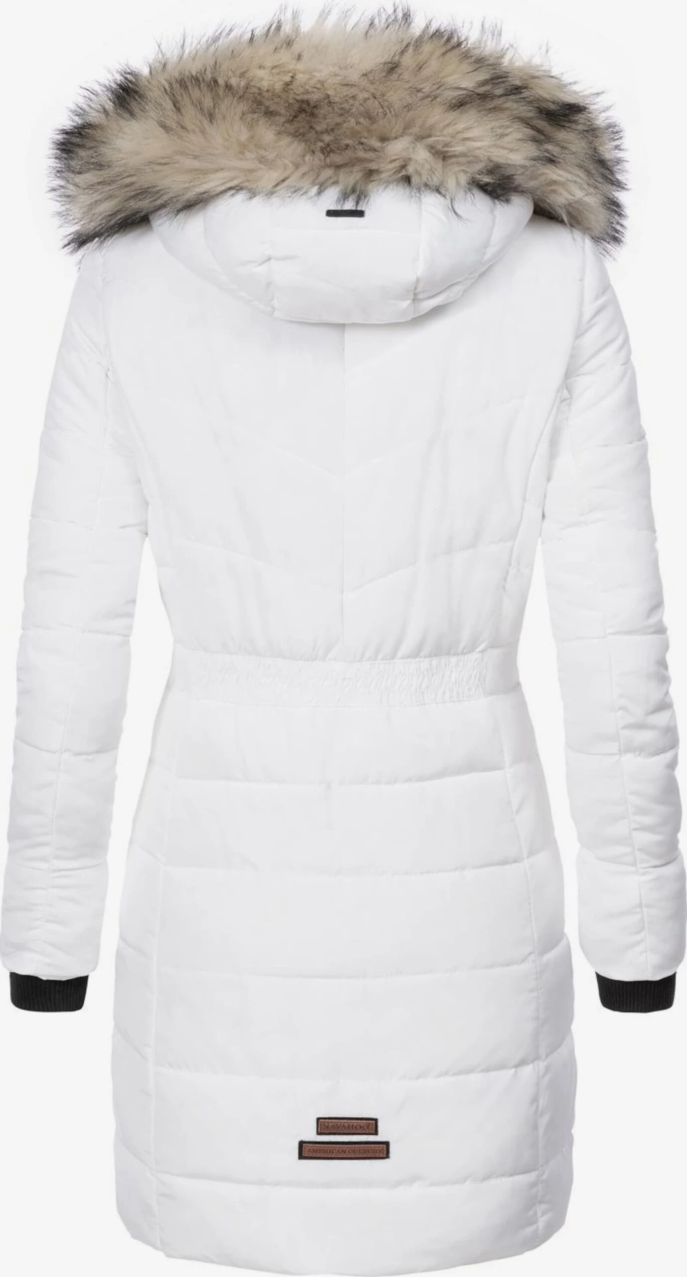 Navahoo Manteaux Dhiver Manteau D’hiver Paula Femme Blanc 5 Navahoo Manteaux Dhiver Manteau D’hiver Paula Femme Blanc - Image 3