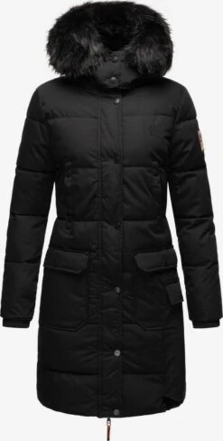 Navahoo Manteaux Dhiver Manteau D’hiver Cosimaa Femme Noir -Navahoo Soldes 02c88be740d06837df11785f3c49716d