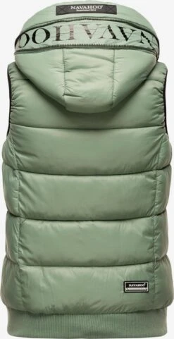 Navahoo Vestes Sans Manches Gilet Kassidy Femme Vert Clair -Navahoo Soldes 02d4a1b00703da6cd850a43753437705