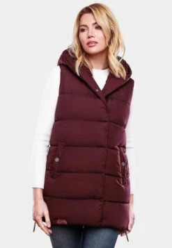 Navahoo Vestes Sans Manches Gilet Madilynaa Femme Bordeaux 13 Navahoo Vestes Sans Manches Gilet Madilynaa Femme Bordeaux -Navahoo Soldes 032343f5e8b9ab9c480a7e4a27e0b3bd