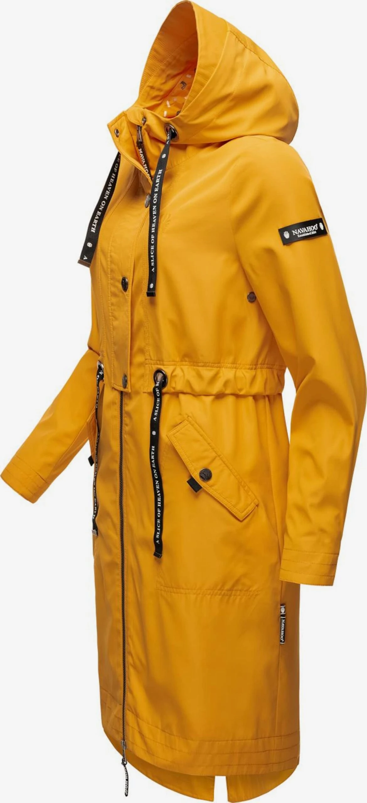 Navahoo Parkas Parka Mi-saison Josinaa Femme Jaune 4 Navahoo Parkas Parka Mi-saison Josinaa Femme Jaune - Image 2