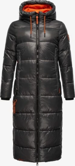 Navahoo Manteaux Dhiver Manteau D’hiver Schmuseengel Femme Anthracite