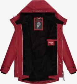 Navahoo Vestes Dhiver Veste D’hiver Lindraa Femme Rouge Foncé -Navahoo Soldes 0493ff2a2824483118ee274d21a8605c
