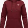 Navahoo Sweats à Capuche Sweat-shirt Zauberelfe Femme Bordeaux