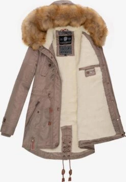 Navahoo Parkas Parka D’hiver La Viva Femme Greige -Navahoo Soldes 054a6d74021ee4d3ad6b32f206b80ee0
