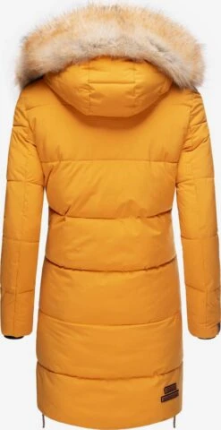 Navahoo Manteaux Dhiver Manteau D’hiver Halina Femme Jaune -Navahoo Soldes 05673ea2c8361bac3f4794967b2d414d