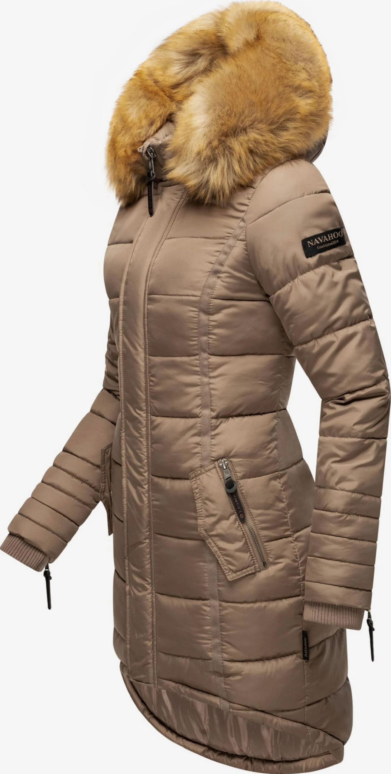 Navahoo Manteaux Dhiver Manteau D’hiver Papaya Femme Marron / Sépia 4 Navahoo Manteaux Dhiver Manteau D’hiver Papaya Femme Marron / Sépia - Image 2