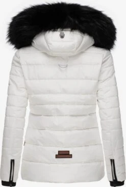 Navahoo Vestes Dhiver Veste D’hiver Wisteriaa Femme Blanc -Navahoo Soldes 06874c463e4e459852ca277ea9e2e698