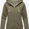 Navahoo Sweats Zippés Veste De Survêtement Engelshaar Femme Olive -Navahoo Soldes 06df9cff02a545d862e2c26cd6db2b1b