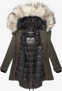 Navahoo Parkas Parka D’hiver Femme Greige -Navahoo Soldes 082f78f2757347bc74659cb5f39c2fbb