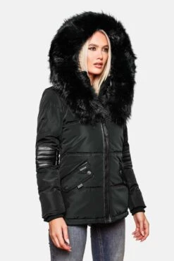 Navahoo Vestes Dhiver Veste D’hiver Nirvana Femme Noir -Navahoo Soldes 090d7e1513ccec181a24dfcda74d8cf5