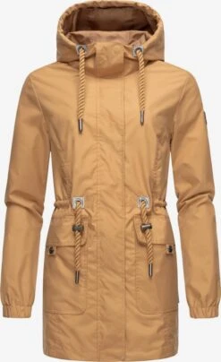 Navahoo Parkas Parka Mi-saison Neophee Femme Noisette