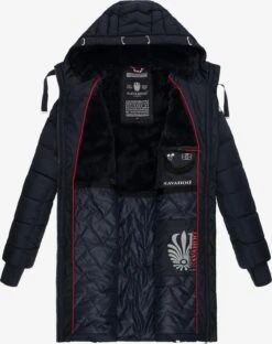 Navahoo Manteaux Dhiver Manteau D’hiver Alpenveilchen Femme Bleu Marine -Navahoo Soldes 09a87316413d01e3cf97ad696cf936d9