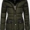 Navahoo Manteaux Dhiver Manteau D’hiver Sinja Femme Olive -Navahoo Soldes 0be39ba17f8e24116ebb465aceaa1981