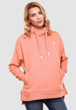 Navahoo Sweats à Capuche Sweat-shirt Silberengelchen Femme Abricot -Navahoo Soldes 0bf174394522ed90600c0a44ba1344f7