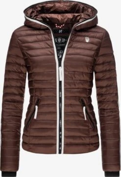 Navahoo Vestes De Mi-saison Veste Mi-saison Femme Chocolat