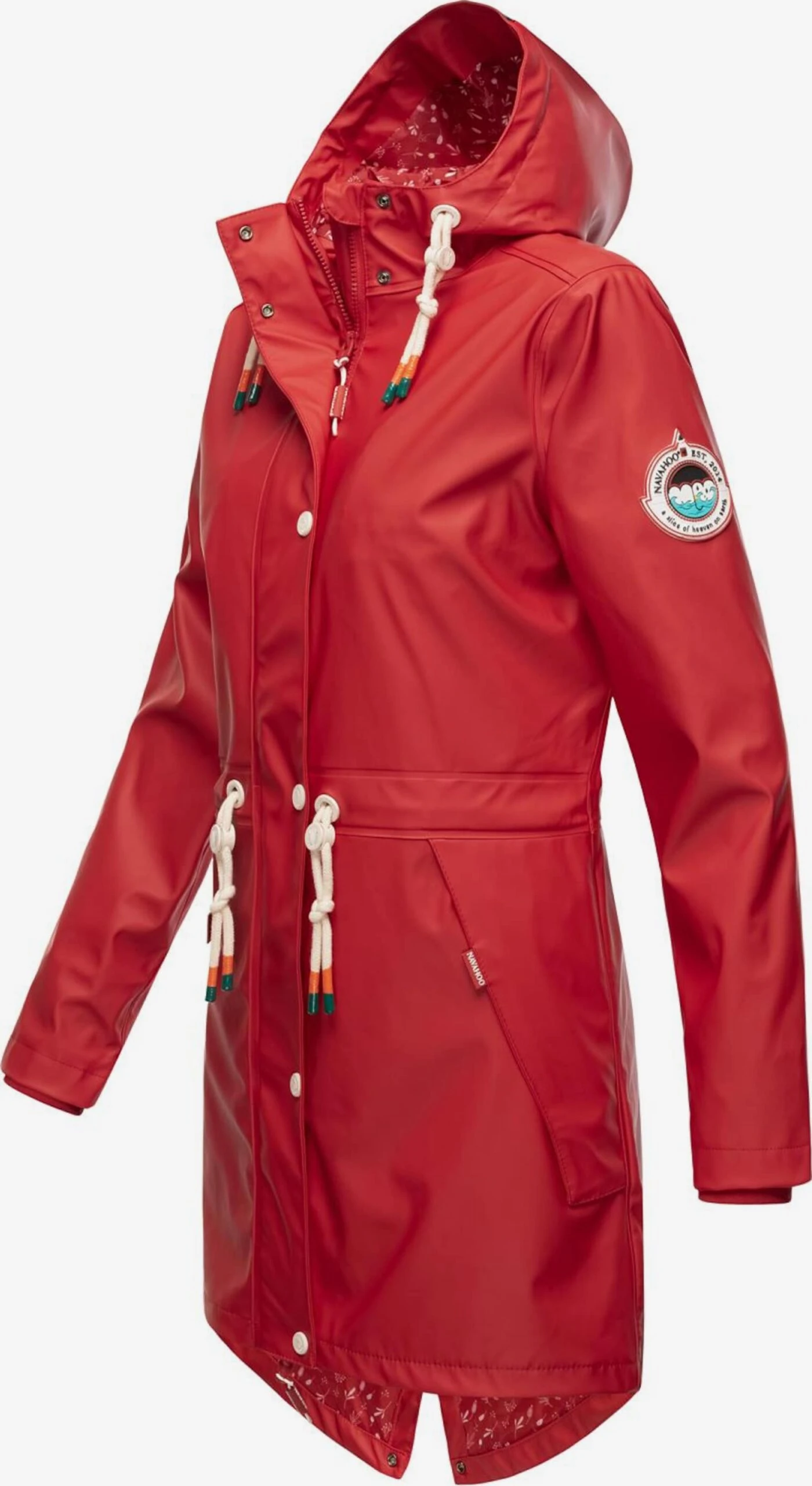 Navahoo Vestes Dextérieur Veste Fonctionnelle Tropical Storm Femme Rouge Feu 5 Navahoo Vestes Dextérieur Veste Fonctionnelle Tropical Storm Femme Rouge Feu - Image 3