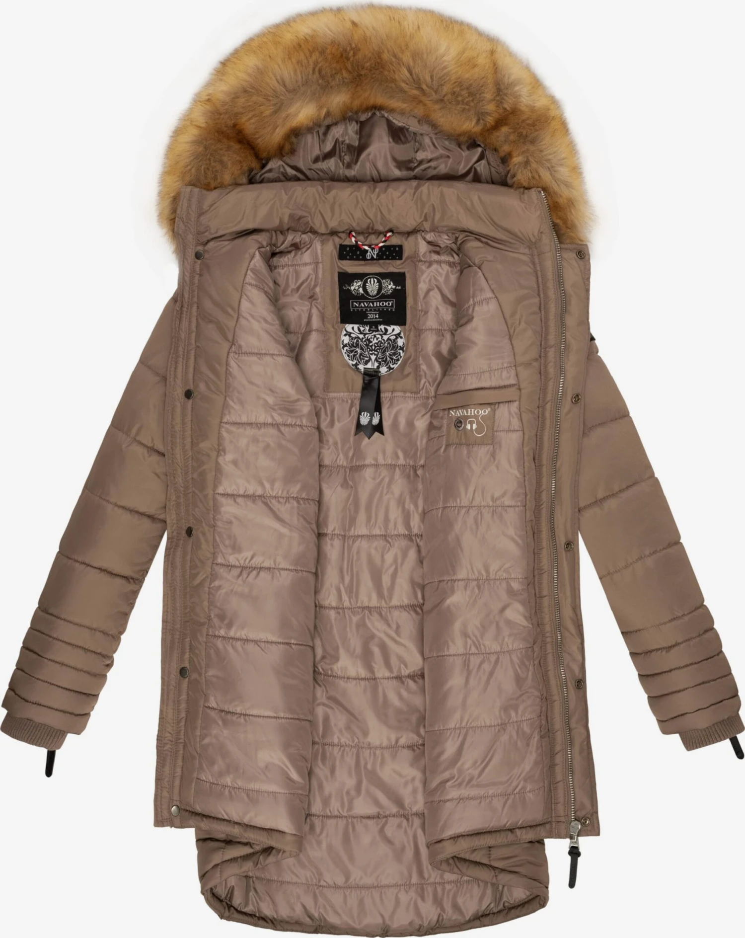 Navahoo Manteaux Dhiver Manteau D’hiver Papaya Femme Marron / Sépia 7 Navahoo Manteaux Dhiver Manteau D’hiver Papaya Femme Marron / Sépia - Image 5