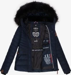 Navahoo Vestes Dhiver Veste D’hiver Wisteriaa Femme Bleu Marine -Navahoo Soldes 111d6390688bc7f18ade13d4a9aea456