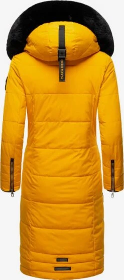 Navahoo Manteaux Dhiver Manteau D’hiver Femme Jaune -Navahoo Soldes 126fc3254215892704dee87180b933b3