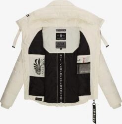 Navahoo Vestes Dhiver Veste D’hiver Amayaa Femme Blanc -Navahoo Soldes 14c195cdd2cecdfd442e4f6ff23e68be
