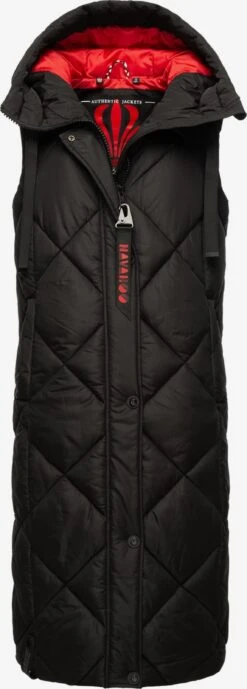 Navahoo Vestes Sans Manches Gilet Schnuckel Femme Noir -Navahoo Soldes 15d6e9da84f3412470a93fdafc8e9910