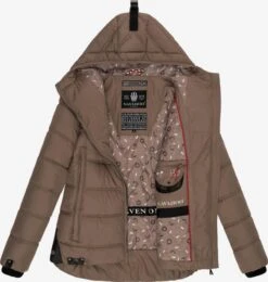 Navahoo Vestes Dhiver Veste D’hiver Renesmee Femme Noisette -Navahoo Soldes 1802fea37adbbde4e52a4a219949bda3