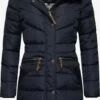 Navahoo Manteaux Dhiver Manteau D’hiver Paula Femme Bleu Marine -Navahoo Soldes 190d5dc06ccd673e124415fb3f23bcae