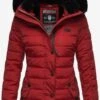 Navahoo Vestes Dhiver Veste D’hiver Milianaa Femme Rouge -Navahoo Soldes 1a31c39e89ca919877b396ee0bdc616c