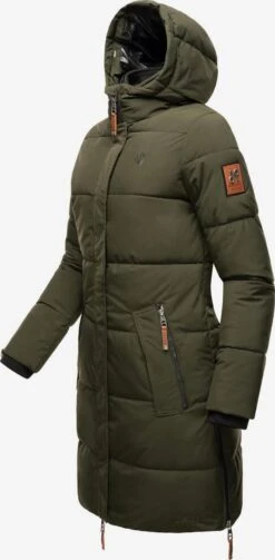 Navahoo Manteaux Dhiver Manteau D’hiver Halina Femme Olive -Navahoo Soldes 1acf3d8b21180e207278fd1ee47e460e
