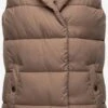 Navahoo Vestes Sans Manches Gilet Madilynaa Femme Taupe -Navahoo Soldes 1b926a0adcb0fc9fb5eafad24acfdc31