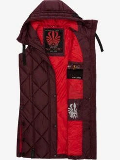 Navahoo Vestes Sans Manches Gilet Schnuckel Femme Bordeaux / Grenadine -Navahoo Soldes 1b9ed72ca00b9d2ac87269ada27c9cc2