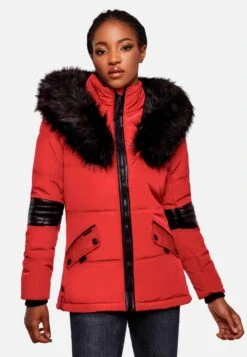 Navahoo Vestes Dhiver Veste D’hiver Nirvana Femme Rouge -Navahoo Soldes 1bdd21fca433df7041290f3f932a3a98