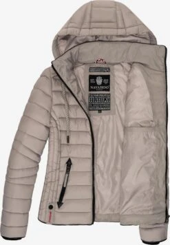 Navahoo Vestes De Mi-saison Veste Mi-saison Lulana Femme Gris -Navahoo Soldes 1c0b210c915ff260123b85817940de98