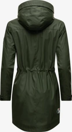 Navahoo Manteaux De Pluie Manteau Mi-saison Deike Femme Olive -Navahoo Soldes 1d677dc78da830a7b22fd55a367012b9