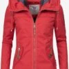 Navahoo Vestes De Mi-saison Veste Mi-saison Wekoo Femme Rouge -Navahoo Soldes 1f5a708b84043daf227bd241b7266a87