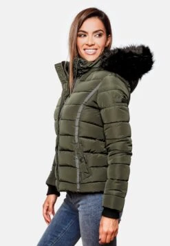 Navahoo Vestes Dhiver Veste D’hiver Miamor Femme Olive -Navahoo Soldes 1fdd65edc983d31542e48199668e5263