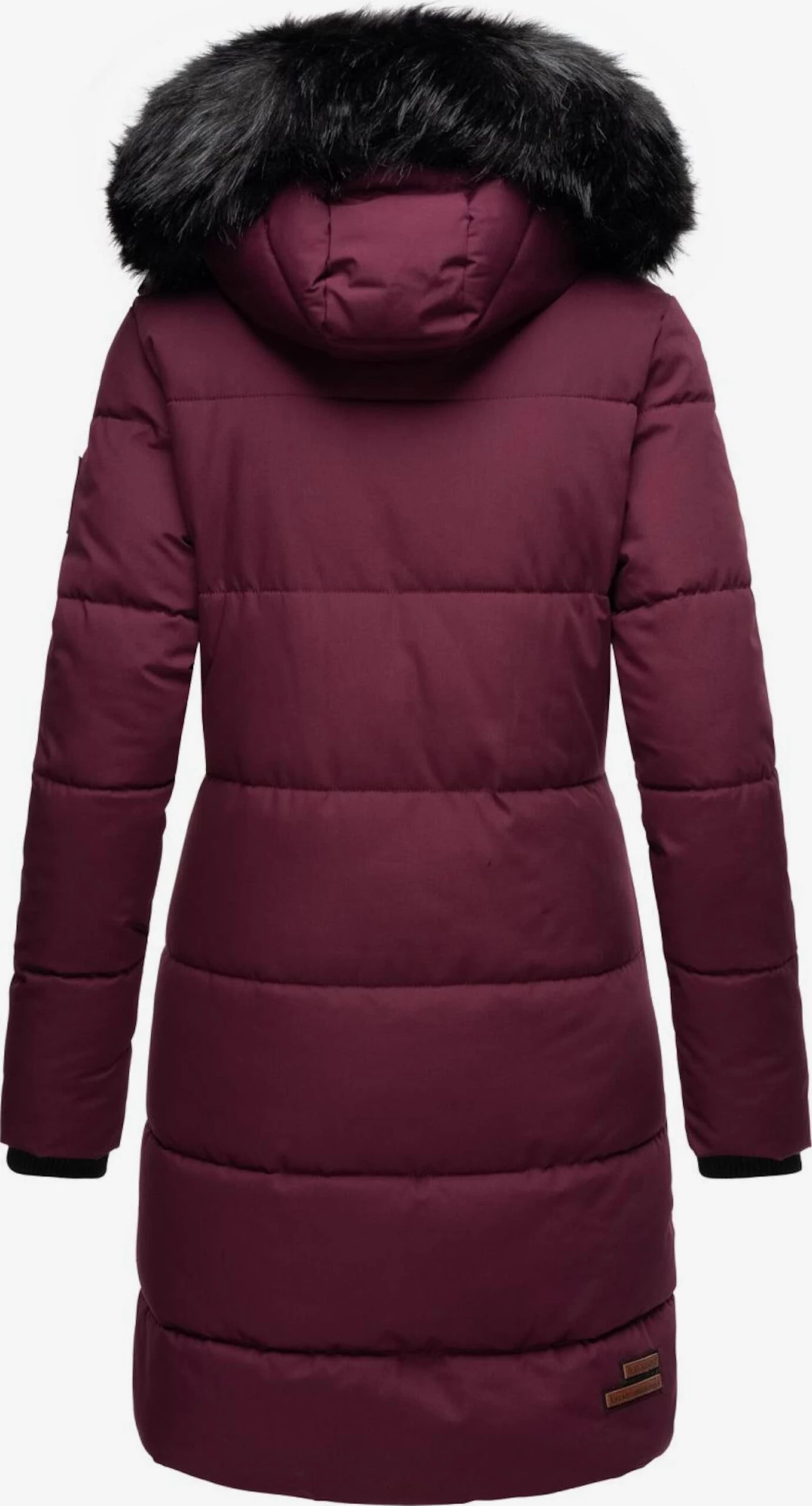 Navahoo Manteaux Dhiver Manteau D’hiver Cosimaa Femme Rouge Foncé 6 Navahoo Manteaux Dhiver Manteau D’hiver Cosimaa Femme Rouge Foncé - Image 4