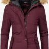 Navahoo Vestes Dhiver Veste D’hiver Laura Femme Bourgogne