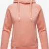 Navahoo Sweats à Capuche Sweat-shirt Liebesmäuschen Femme Abricot -Navahoo Soldes 21db0213b4ece3f71adbadc5fdda7694
