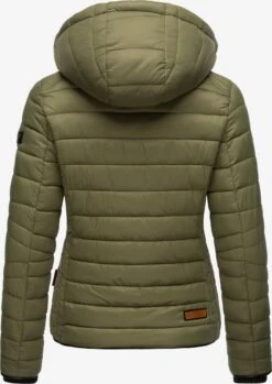 Navahoo Vestes De Mi-saison Veste Mi-saison Lulana Femme Olive -Navahoo Soldes 22cd6fd25fb0b891473b692a64b1f114