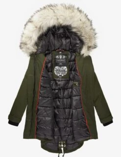 Navahoo Parkas Parka D’hiver Femme Vert -Navahoo Soldes 249ab5e2eabba7f12438816960e49e55