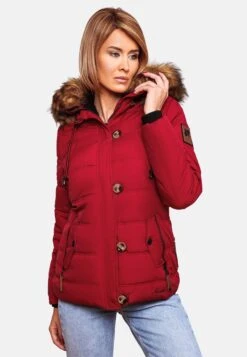 Navahoo Vestes Dhiver Veste D’hiver Zoja Femme Rouge -Navahoo Soldes 24dd849714b691acb6681a2bd671fc5f