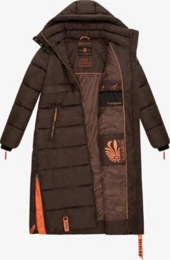 Navahoo Manteaux Dhiver Manteau D’hiver Femme Moka -Navahoo Soldes 250181f12b204dd323ebe42d938263a3