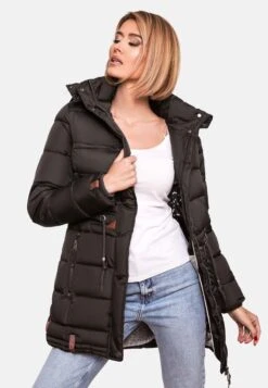 Navahoo Manteaux Dhiver Manteau D’hiver Dalie Femme Anthracite -Navahoo Soldes 26ec7c2bafff2a2aa14a6bdf5962417b