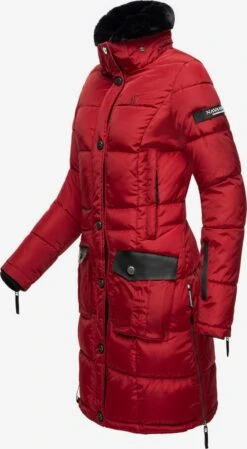 Navahoo Manteaux Dhiver Manteau D’hiver Sinja Femme Rouge -Navahoo Soldes 2773d65e17be96d2856a2ffb64b35096