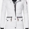 Navahoo Manteaux Dhiver Manteau D’hiver Paula Femme Blanc -Navahoo Soldes 2797683577f0271f66ee887b253ca2c4