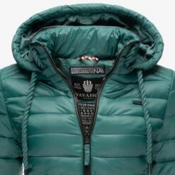 Navahoo Vestes De Mi-saison Veste Mi-saison Lulana Femme Vert -Navahoo Soldes 2820bac897126c27b7e5eea1ced28a45